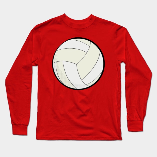 Volleyball ball Long Sleeve T-Shirt by DiegoCarvalho